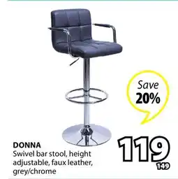 JYSK DONNA Swivel bar stool offer