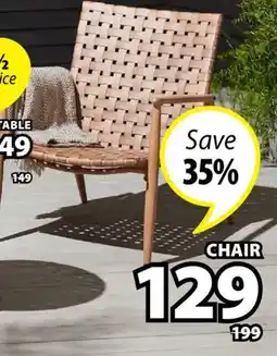 JYSK EDDERUP Patio lounge chair offer