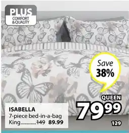 JYSK ISABELLA 7-piece bed-in-a-bag offer