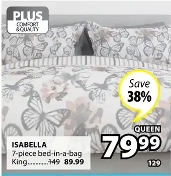 JYSK ISABELLA 7-piece bed-in-a-bag offer