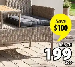 JYSK FASTERHOLT PATIO BENCH offer