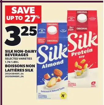 Independent City Market SILK NON-DAIRY BEVERAGES offer