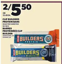Independent City Market CLIF BUILDERS PROTEIN BARS offer