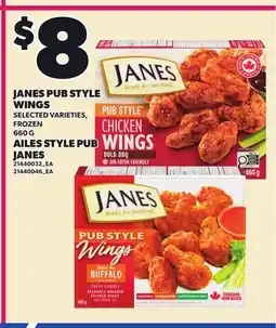 Independent City Market JANES PUB STYLE WINGS offer