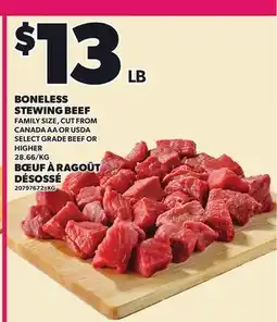 Independent City Market BONELESS STEWING BEEF offer