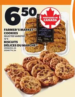 Independent City Market FARMER'S MARKET COOKIES, 12'S offer