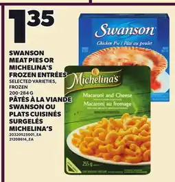 Independent City Market SWANSON MEAT PIES MEAT PIES MICHELINA'S FROZEN ENTRÉES offer