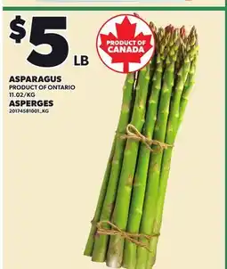 Independent City Market ASPARAGUS offer