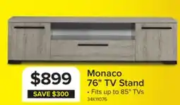 Leon's In Full Bloom - Monaco 76 TV Stand - Grey offer