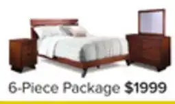 Leon's Camila 6-Piece Queen Bedroom Package - Rustic Brown offer
