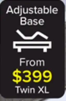 Leon's Adjustable Base Twin XL offer