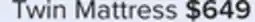 Leon's Serta Perfect Sleeper Pacific Medium Eurotop Twin Mattress offer