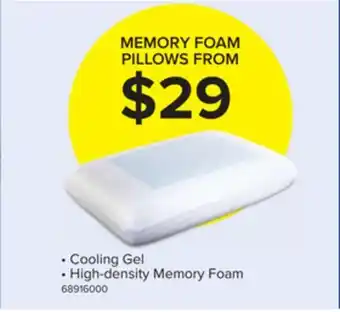 Leon's Cool Gel Standard Memory Foam Pillow offer