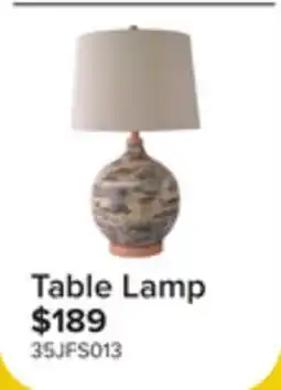 Leon's Free Spirt Table Lamp - Beige, Black offer