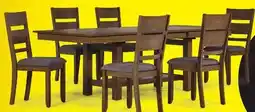 Leon's Brook Bay 7 Piece Extendable Dining Set - Sand, Brown offer