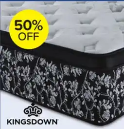 Leon's Kingsdown Regalia Queen Euro Top Firm Mattress offer