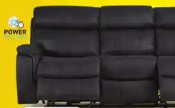 Leon's Haven Dual Power Reclining Sofa - Grey offer