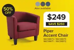 Leon's Piper Accent Chair - Red offer