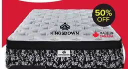 Leon's Kingsdown Summerset Plush Euro Top Queen Mattress offer