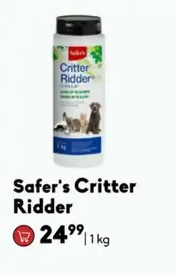 Sheridan Nurseries Safer's Critter Ridder offer