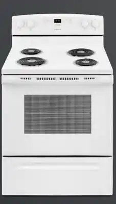 Leon's Amana White Freestanding Electric Range (4.8 Cu. Ft.) - YACR4303MFW offer