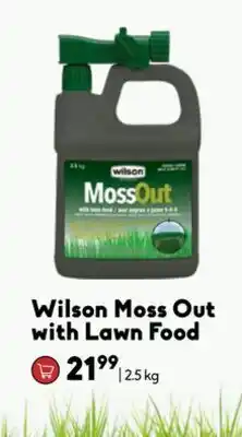 Sheridan Nurseries Wilson Moss Out with Lawn Food offer