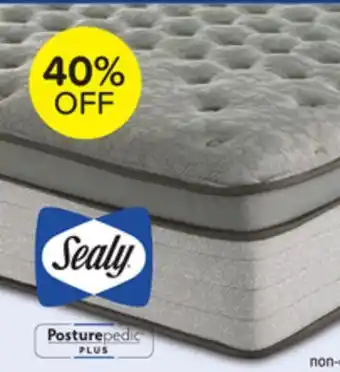Leon's Sealy Posturepedic Plus Sterling Milana II Luxury Plush Eurotop Queen Mattress offer