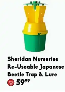 Sheridan Nurseries Sheridan Nurseries Re-Useable Japanese Beetle Trap & Lure offer