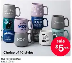 Kitchen Stuff Plus Hug Porcelain Mug offer