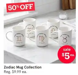 Kitchen Stuff Plus Zodiac Mug Collection offer
