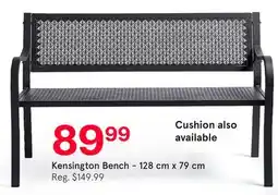 Kitchen Stuff Plus Kensington Bench offer