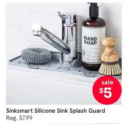 Kitchen Stuff Plus Sinksmart Silicone Sink Splash Guard offer
