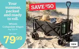 Kitchen Stuff Plus Wheels Collapsible Wagon offer