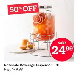 Kitchen Stuff Plus Rosedale Beverage Dispenser offer