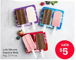 Kitchen Stuff Plus Lolly Silicone Popsicle Mold offer