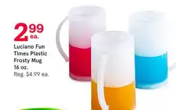 Kitchen Stuff Plus Luciano Fun Times Plastic Frosty Mug offer