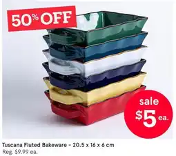 Kitchen Stuff Plus Tuscana Fluted Bakeware offer