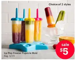 Kitchen Stuff Plus Ice Pop Freezer Popsicle Mold offer