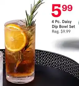 Kitchen Stuff Plus 4 Pc. Daisy Dip Bowl Set offer