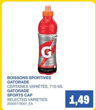 Wholesale Club BOISSONS SPORTIVES offer