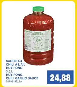 Wholesale Club SAUCE AU CHILI À L'AIL offer
