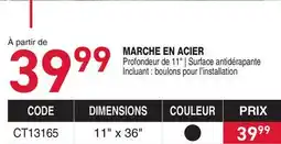 Matério MARCHE EN ACIER offer