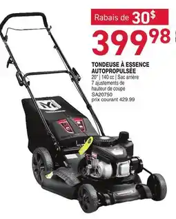 Matério TONDEUSE À ESSENCE AUTOPROPULSÉE YARD MACHINES offer