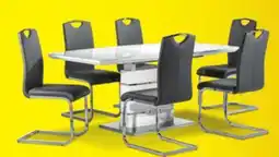 Leon's Danny 7-Piece Dining Set offer