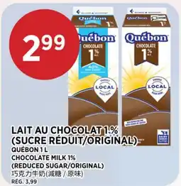 Kim Phat QUEBON CHOCOLATE MILK 1% offer