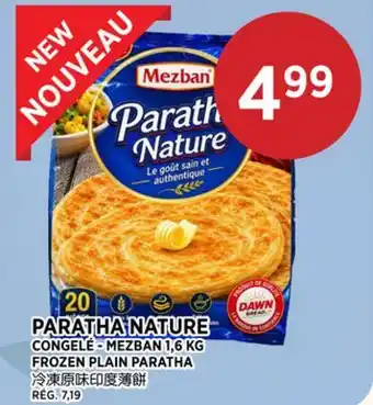 Kim Phat MEZBAN FROZEN PLAIN PARATHA offer