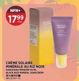 Kim Phat HARUHARU WONDER BLACK RICE MINERAL SUNSCREEN offer
