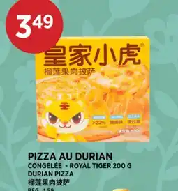 Kim Phat ROYAL TIGER DURIAN PIZZA offer
