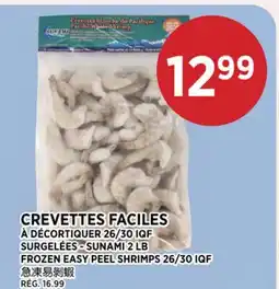 Kim Phat SUNAMI FROZEN EASY PEEL SHRIMPS offer
