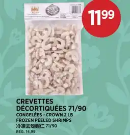 Kim Phat CROWN FROZEN PEELED SHRIMPS offer